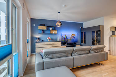 Pasing区新建的现代化建筑群