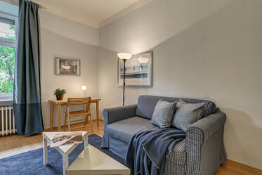 Schwabing 黄金地段:带家具的 1.5 室公寓